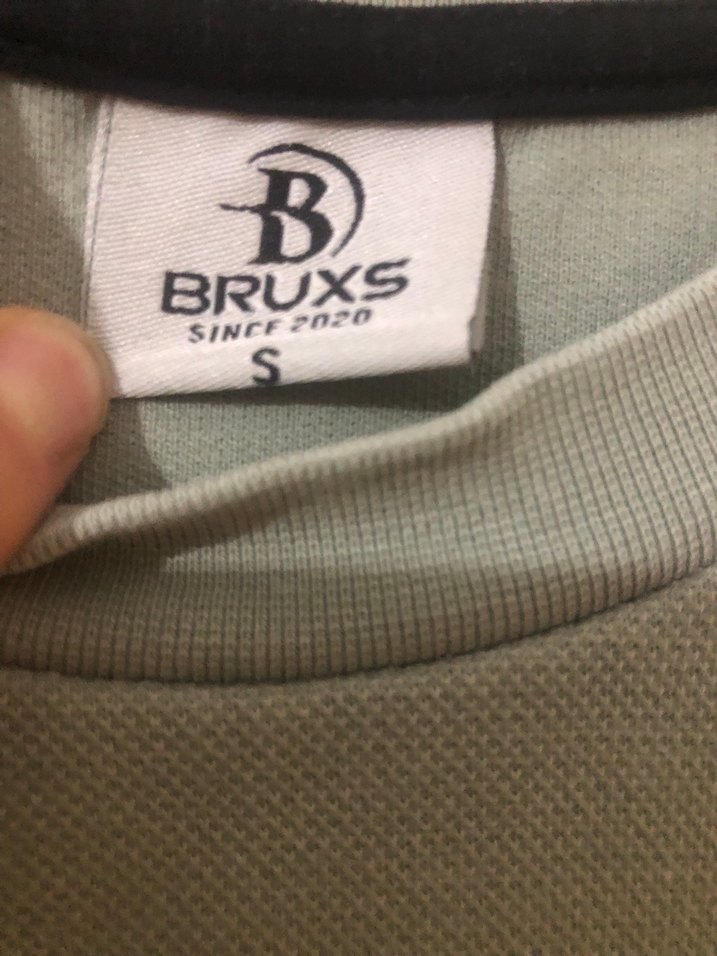 Yeşil erkek Kısa Kollu Salaş Tişört - Görsel 2