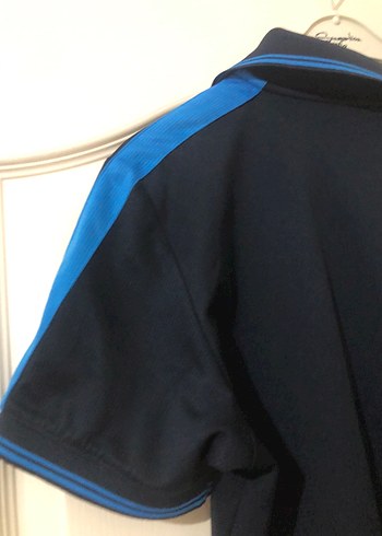 Erkek Lacivert Düğmeli Polo Tişört - Görsel 3