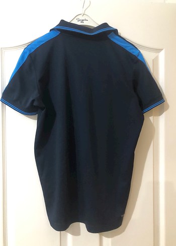 Erkek Lacivert Düğmeli Polo Tişört - Görsel 4