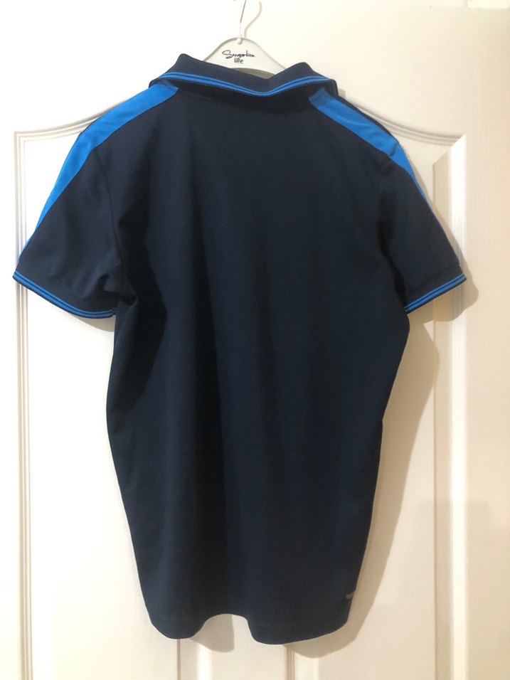 Erkek Lacivert Düğmeli Polo Tişört - Görsel 4