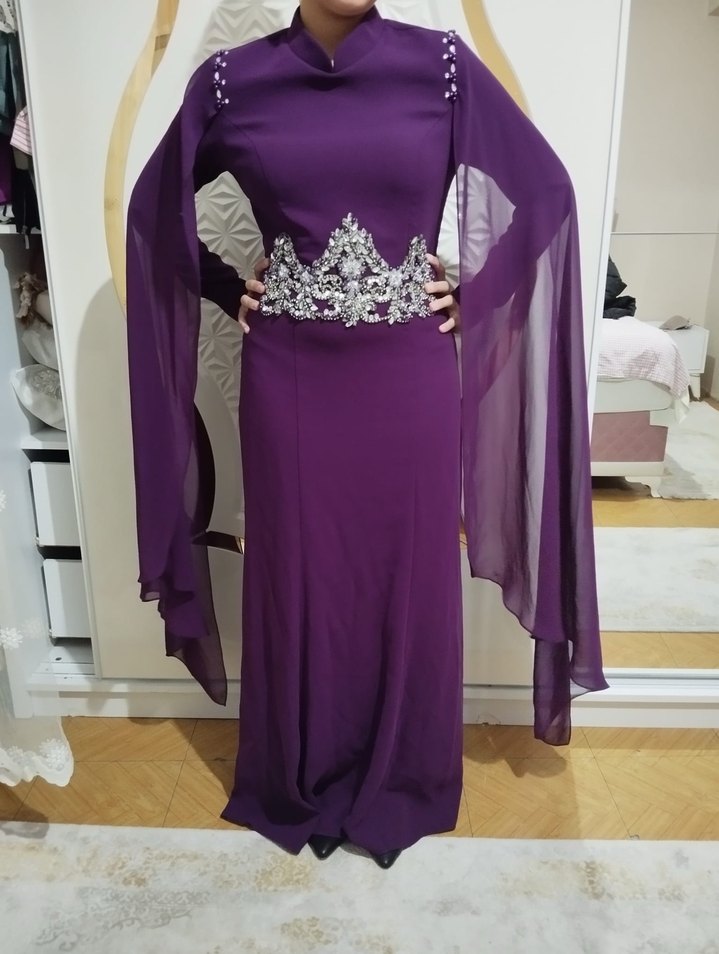 Tesettür Abiye Elbise - Görsel 2