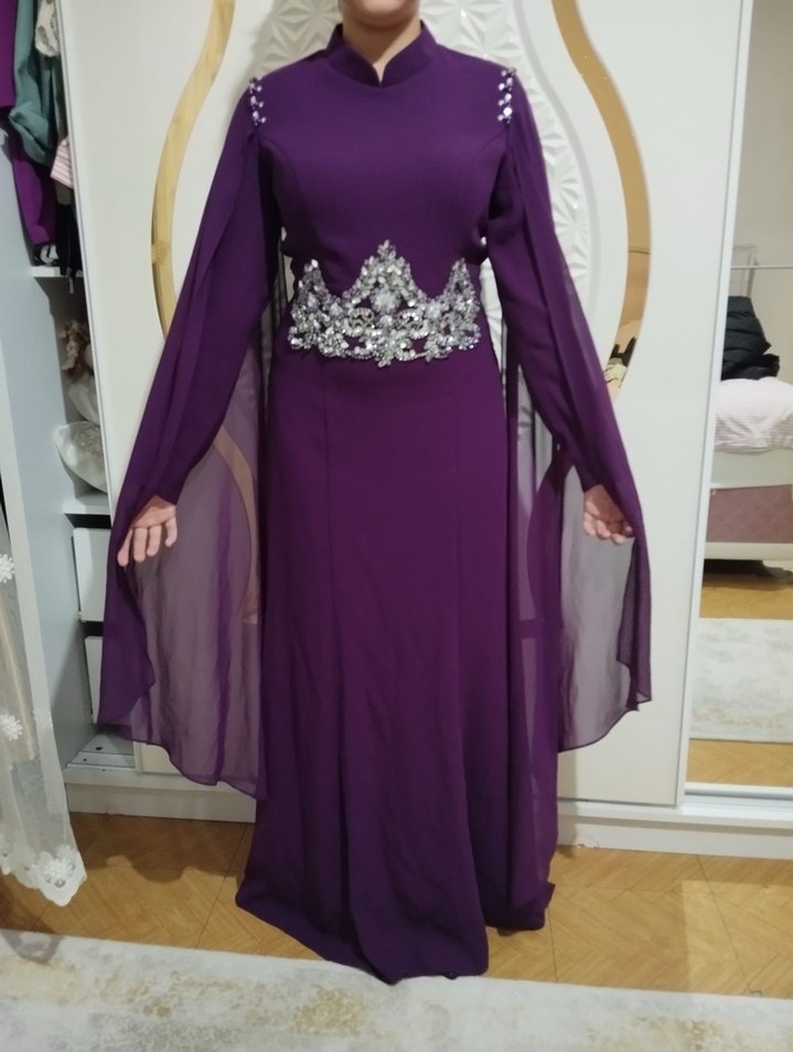 Tesettür Abiye Elbise - Görsel 3