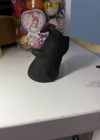 Siyah Renkli Kedi Figür Aksiyon Oyuncak - Görsel 2