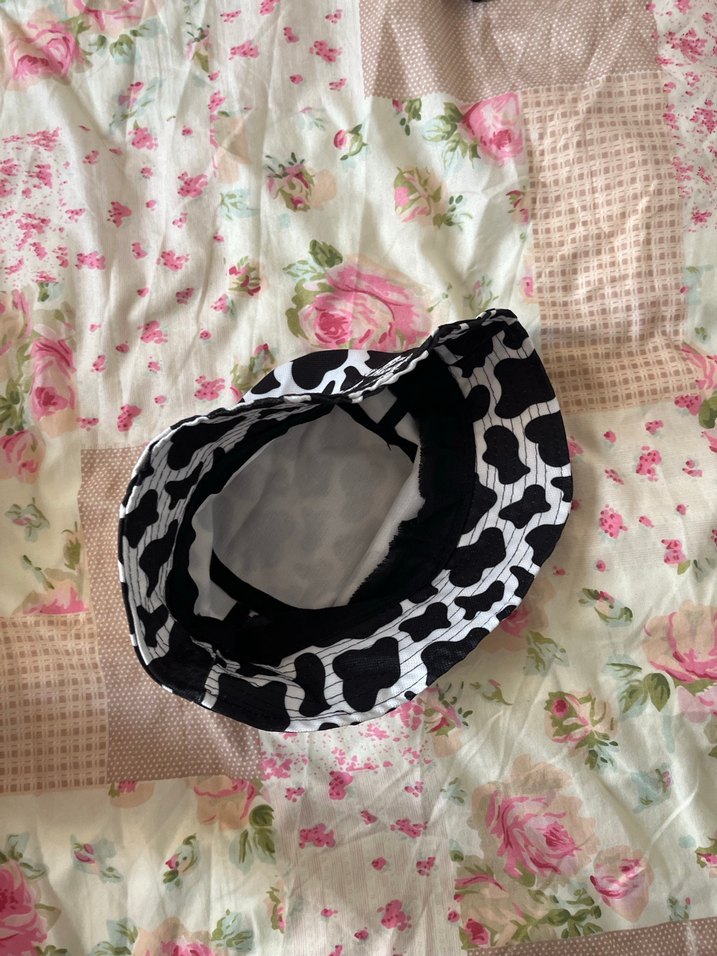 İnek desenli şapka - Görsel 2