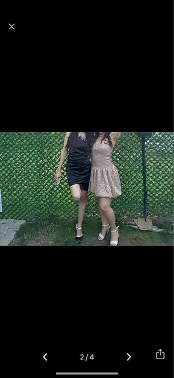 Trendyol & Milla Siyah elbise