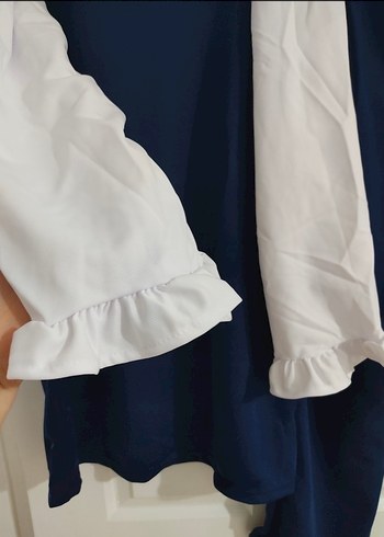 Lacivert 42 beden tunik - Görsel 3