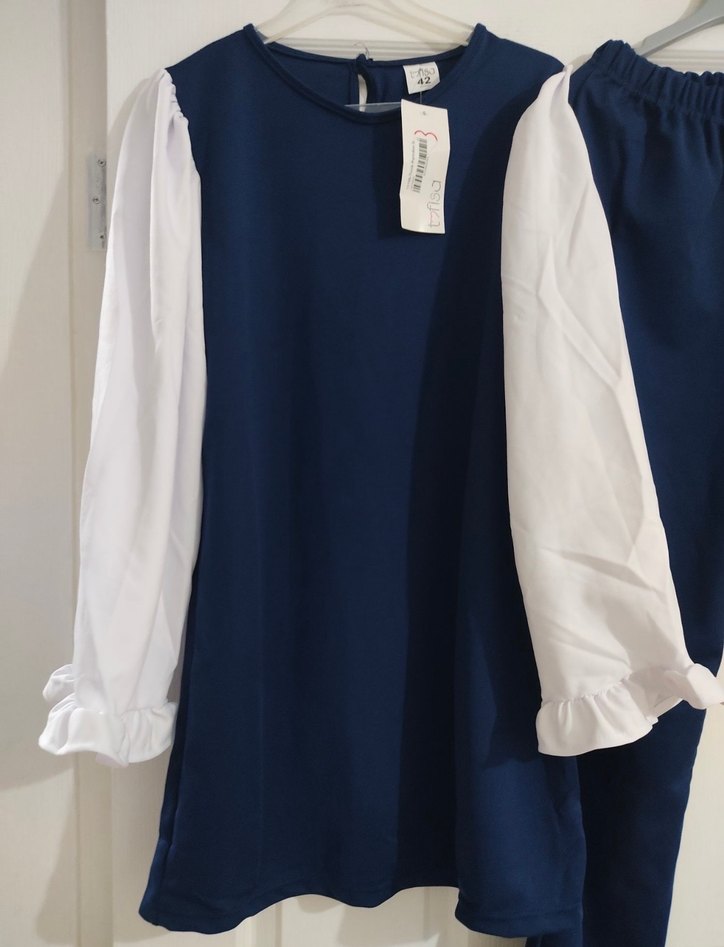 Lacivert 42 beden tunik - Görsel 2