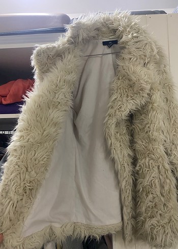 H&M kürk mont - Görsel 3