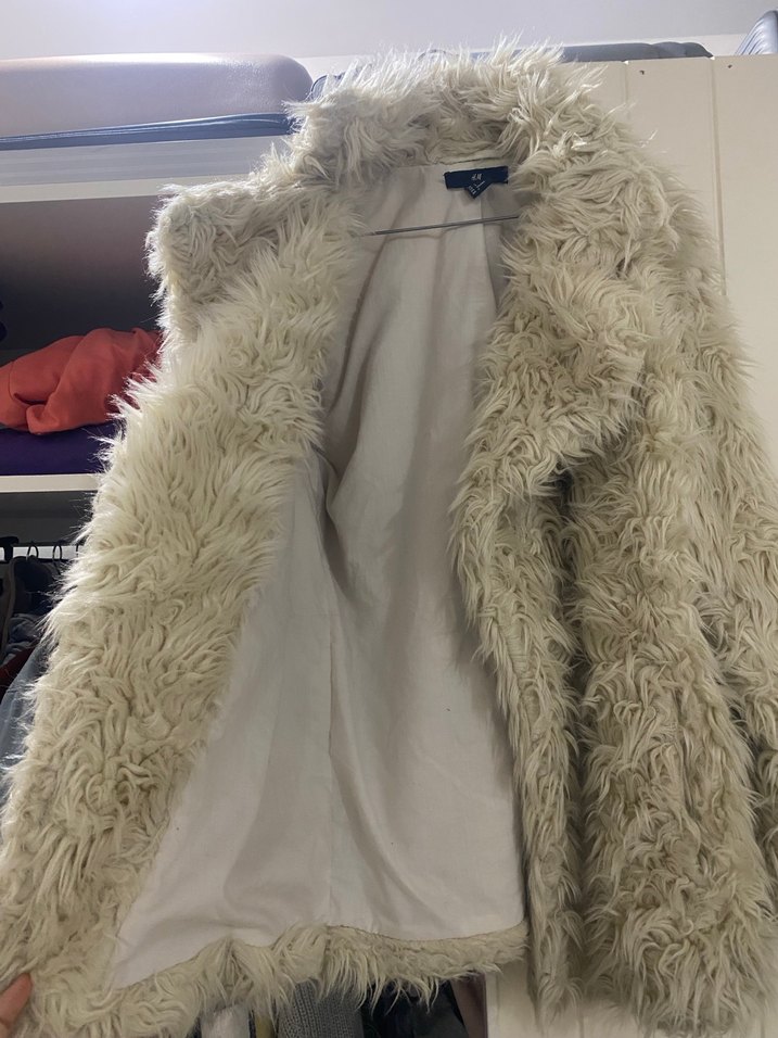 H&M kürk mont - Görsel 3