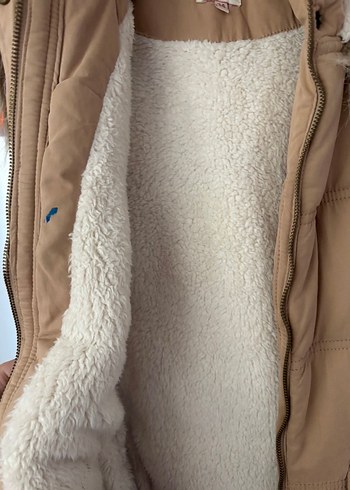 Koton Sokak Stili Bej Kürklü Yelek - Görsel 10