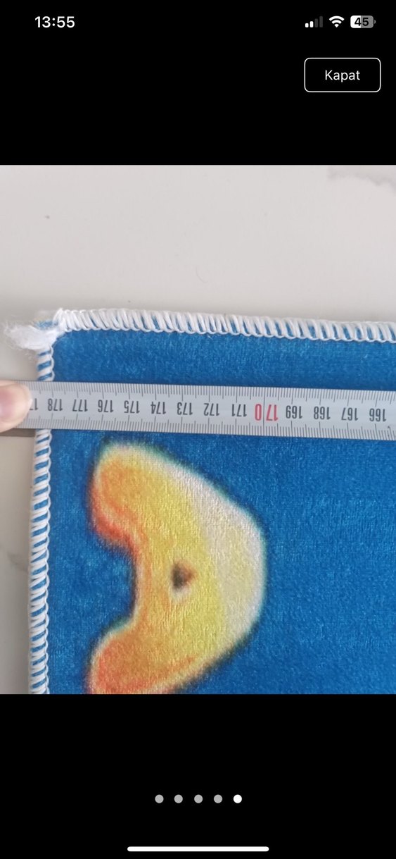 Çocuklar için Renkli Oyun Halısı seksek - Görsel 5