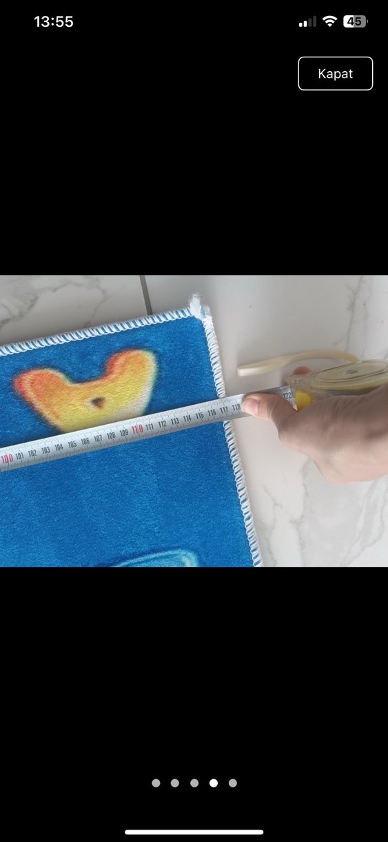 Çocuklar için Renkli Oyun Halısı seksek - Görsel 4