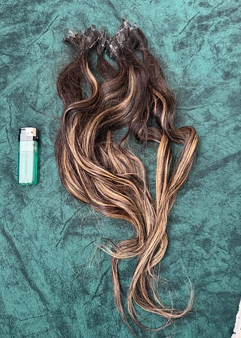 Bej Parlak Bohem Kadın Saç Aksesuarı - Görsel 4