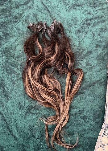 Bej Parlak Bohem Kadın Saç Aksesuarı - Görsel 3