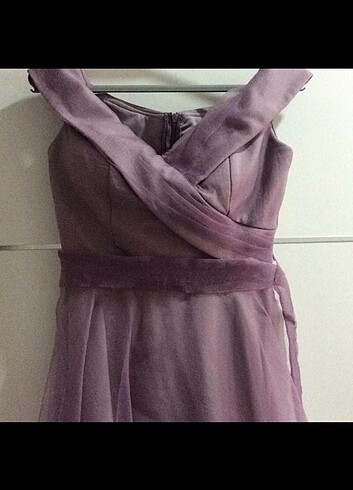 Mor elbise - Görsel 2
