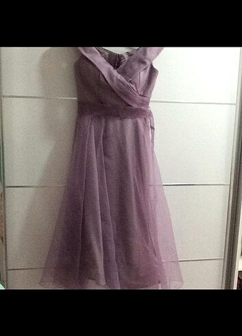 Mor elbise - Görsel 4