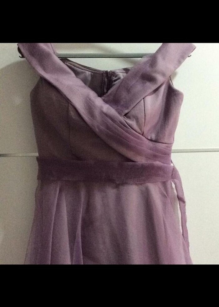 Mor elbise - Görsel 2