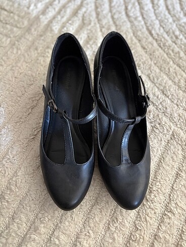 Küt topuklu ayakkabı - Görsel 2