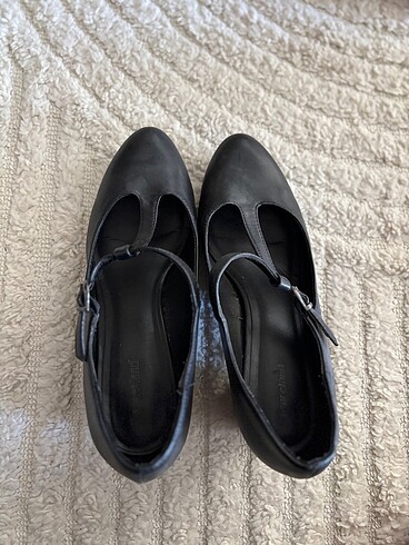 Küt topuklu ayakkabı - Görsel 3