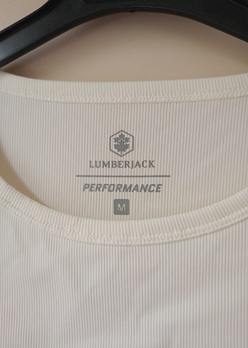 m Beden Lumberjack Beyaz Tişört