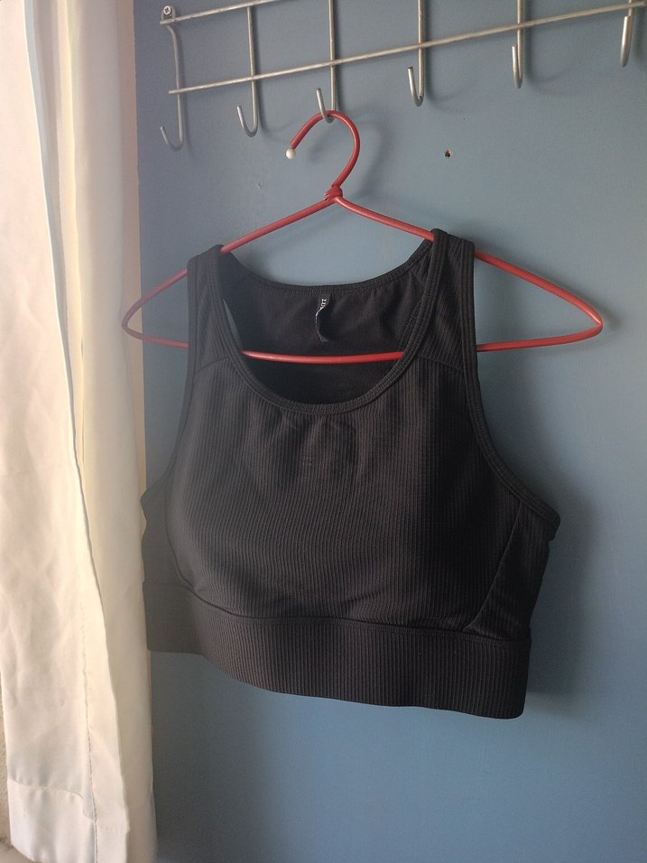 Siyah Sporcu Sütyeni - Görsel 3