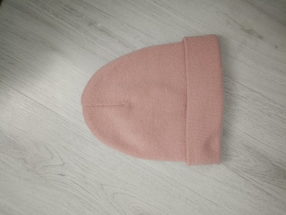 Pembe Örgü Kadın Bere - Görsel 2