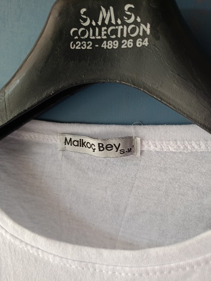 Beyaz Baskılı Tişört - Görsel 3