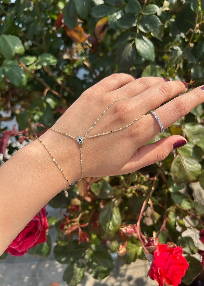 Nazar Boncuk Detaylı Çelik Şahmeran - Görsel 5