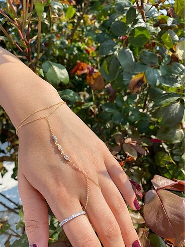 Diğer Gold Zirkon Taşlı Şahmeran