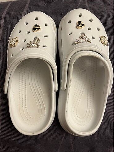 36 Beden Crocs beyaz