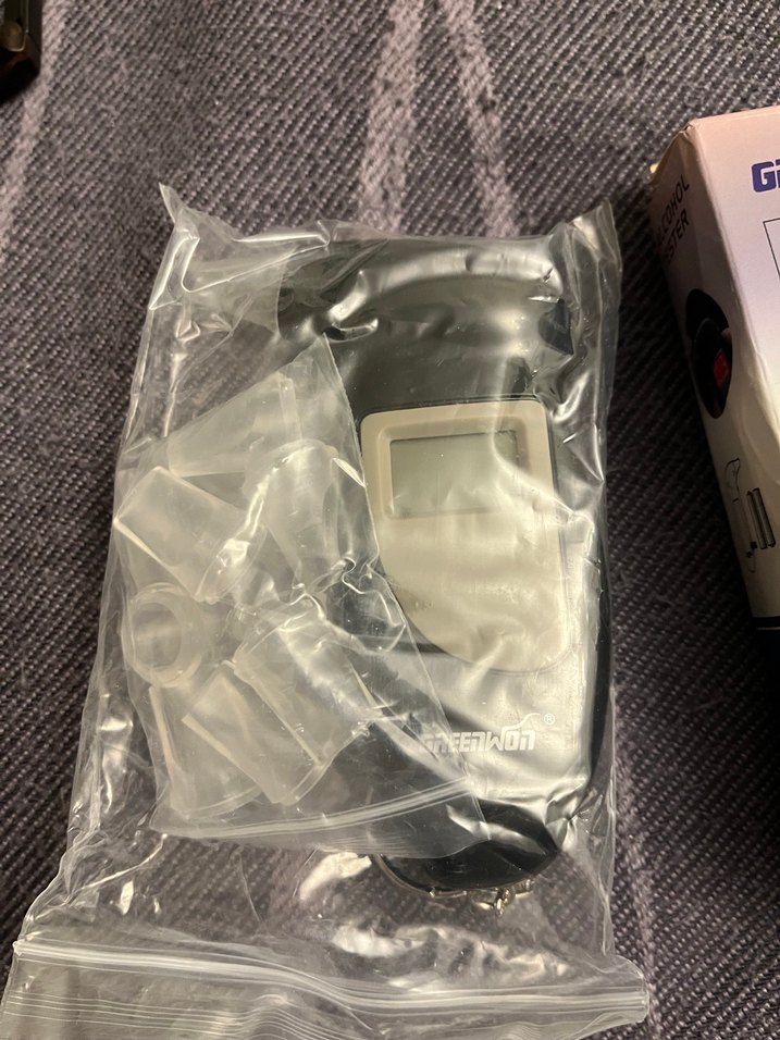 LCD Ekranlı Alkol Test Cihazı - Görsel 2