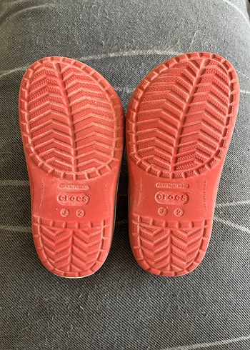 34 Beden Crocs Kırmızı Terlik