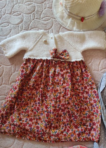 Kız Çocuk Bohem Tarz Örgü Hırka - Görsel 2