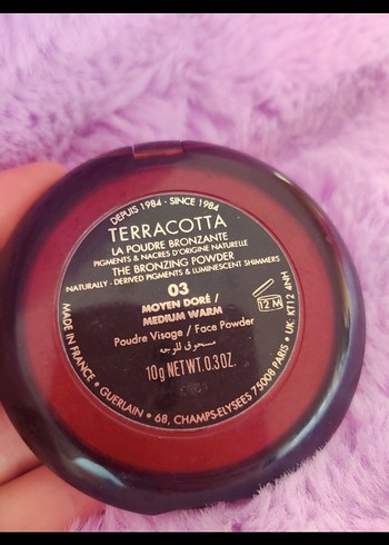 terracotta guarlain pudra - Görsel 3