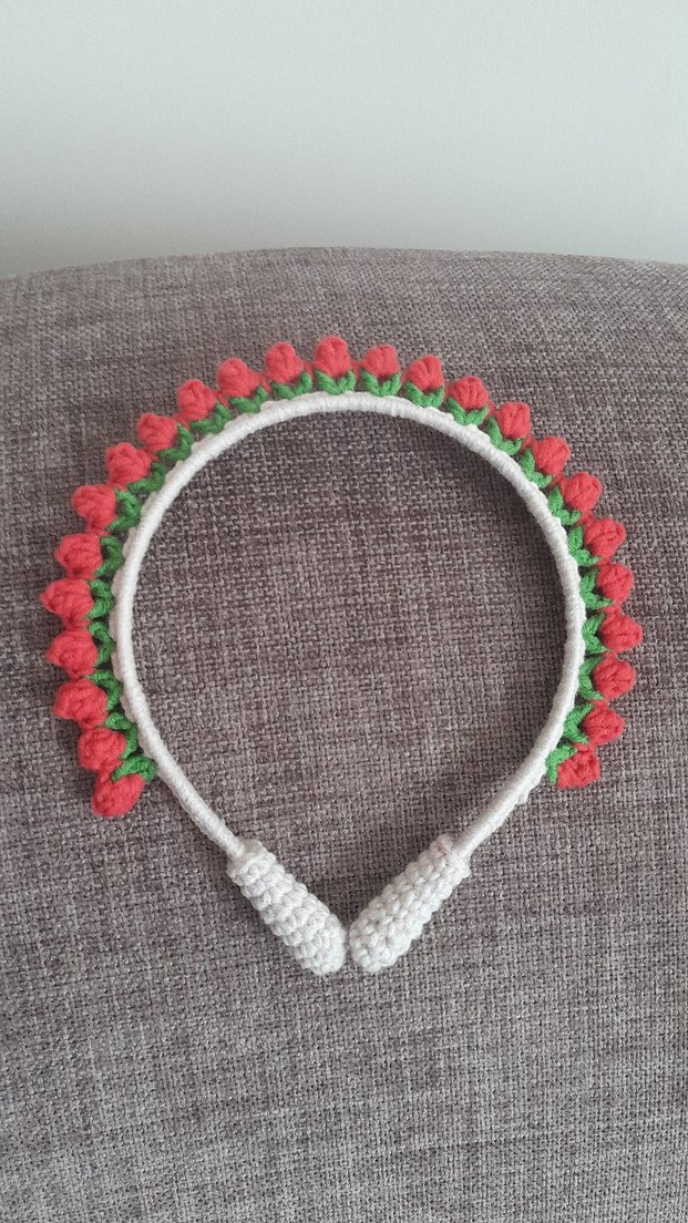 Lale modeli Bohem Çocuk tâcı - Görsel 2