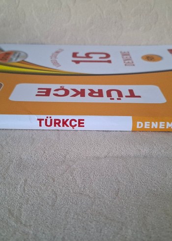  Paraf Yayınları TYT Türkçe 15 Deneme Kitabı