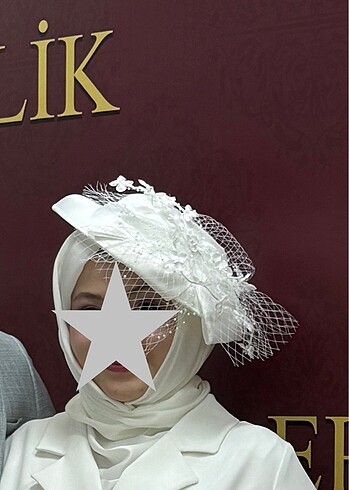 Nikah şapkası kepi
