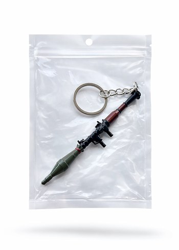 Erkek Roket Model Anahtarlık - Haki Renk - Görsel 2