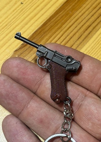 Luger P08 Tabanca Mini Anahtarlık