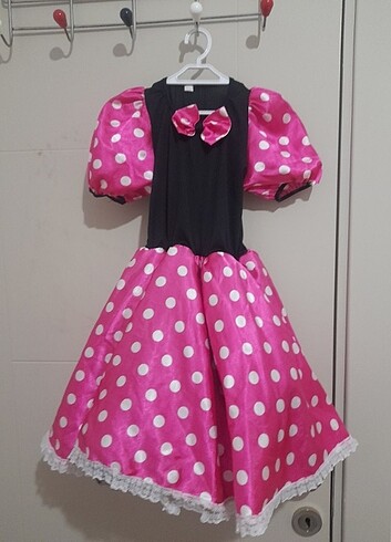 5 Yaş Beden 23 nisan Minnie mouse kostüm 