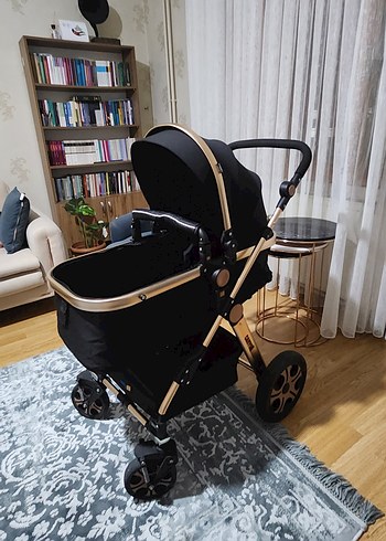 Siyah Bebek Arabası - Görsel 3