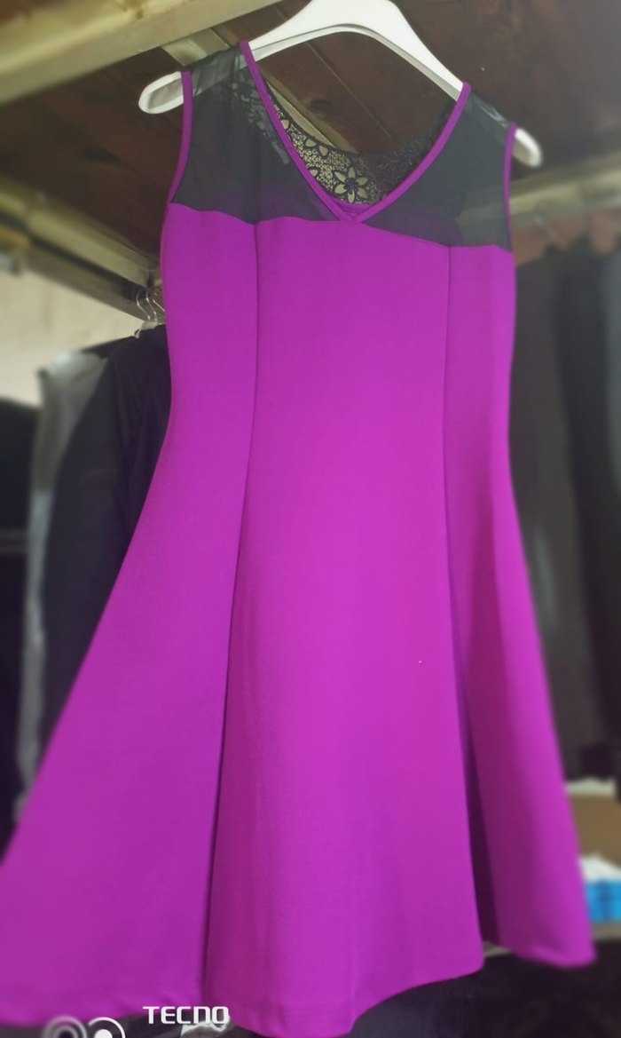 Diger Mor Straplez Uzun Abiye Elbise - Görsel 2