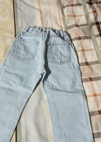Erkek Çocuk Bej Denim Pantolon - Görsel 5