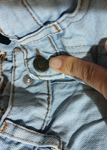 Erkek Çocuk Bej Denim Pantolon - Görsel 3