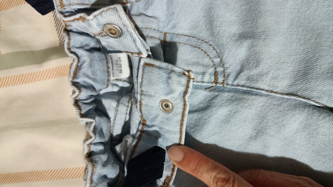 Erkek Çocuk Bej Denim Pantolon - Görsel 4