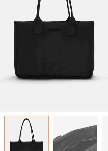 Siyah Süet Minimalist Kadın Çanta