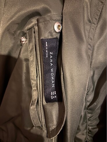 m Beden haki Renk Zara Bomber Ceket