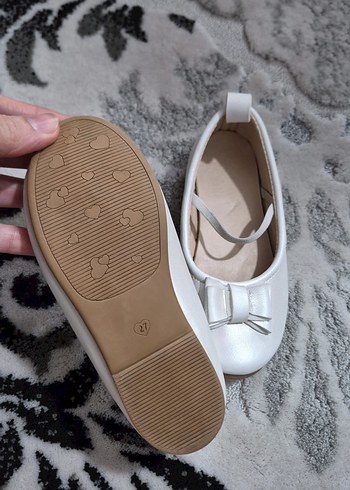 Kız Çocuk Beyaz Babet - Görsel 2