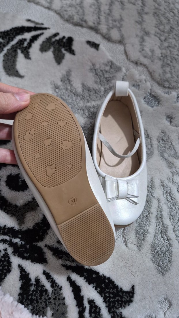 Kız Çocuk Beyaz Babet - Görsel 2