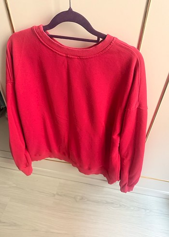 Diğer Kadın pembe Bisiklet Yaka Sweatshirt
